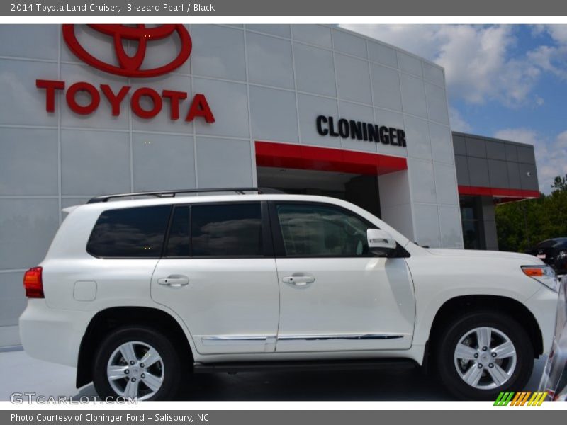 Blizzard Pearl / Black 2014 Toyota Land Cruiser