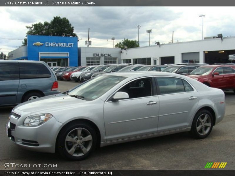 Silver Ice Metallic / Ebony 2012 Chevrolet Malibu LT