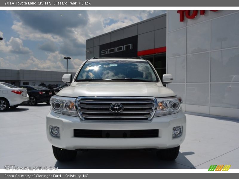 Blizzard Pearl / Black 2014 Toyota Land Cruiser