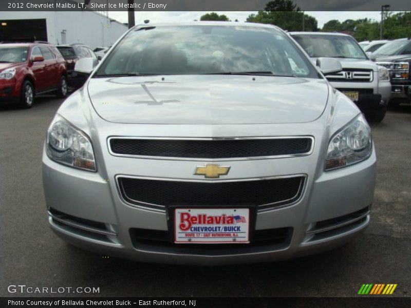 Silver Ice Metallic / Ebony 2012 Chevrolet Malibu LT