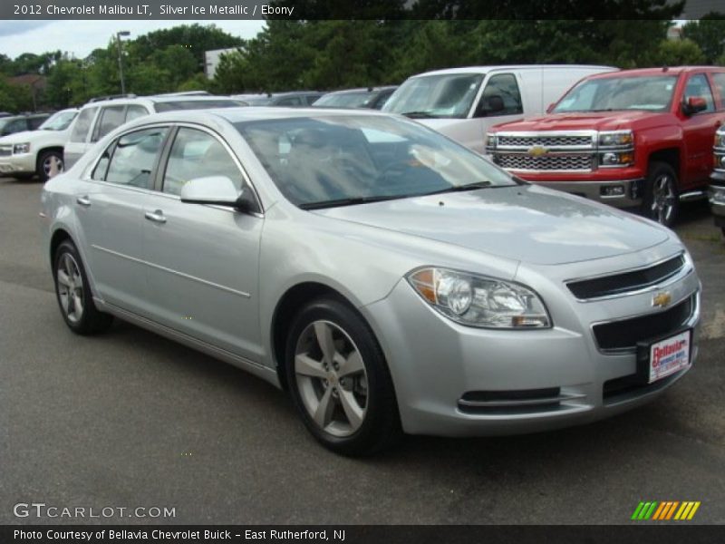 Silver Ice Metallic / Ebony 2012 Chevrolet Malibu LT