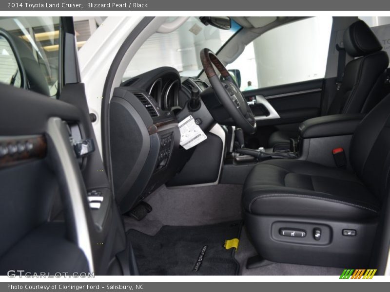 Blizzard Pearl / Black 2014 Toyota Land Cruiser