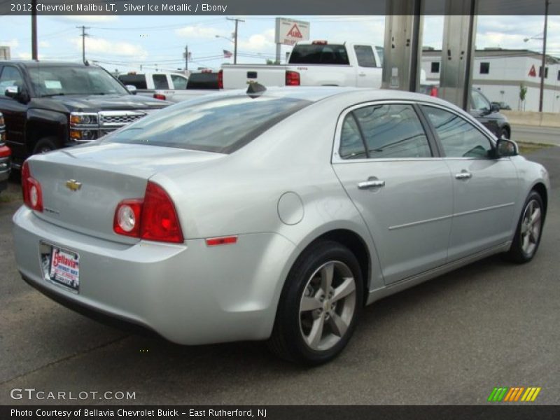 Silver Ice Metallic / Ebony 2012 Chevrolet Malibu LT