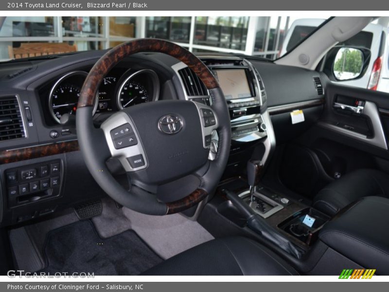 Blizzard Pearl / Black 2014 Toyota Land Cruiser