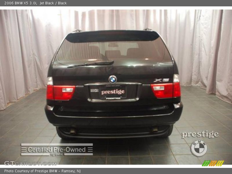 Jet Black / Black 2006 BMW X5 3.0i