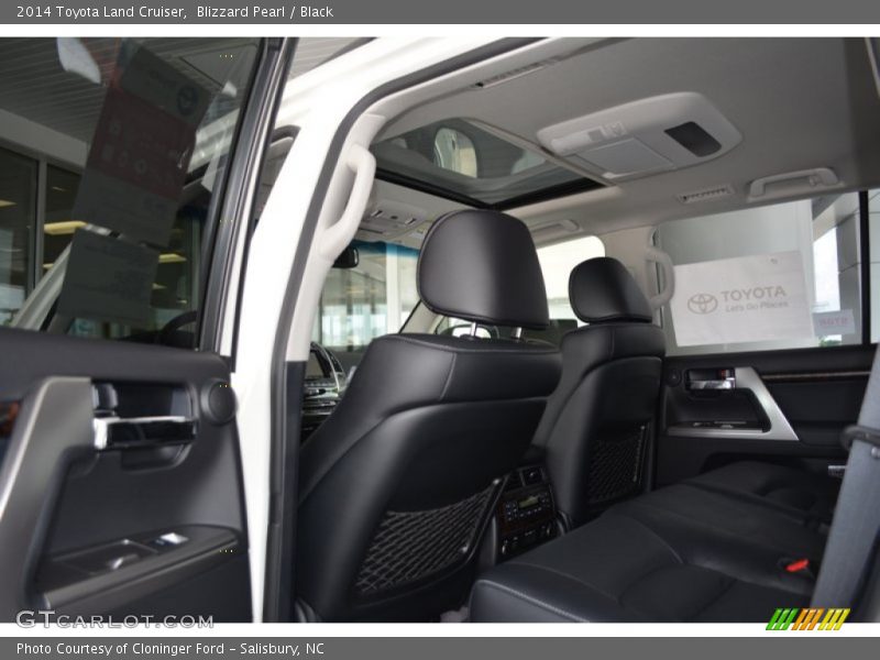 Blizzard Pearl / Black 2014 Toyota Land Cruiser