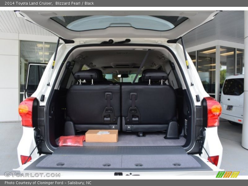 Blizzard Pearl / Black 2014 Toyota Land Cruiser