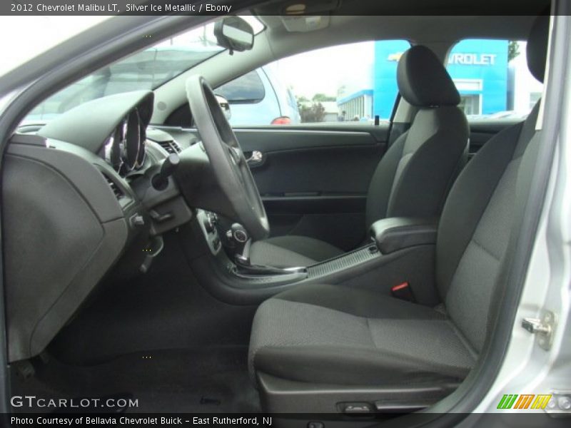 Silver Ice Metallic / Ebony 2012 Chevrolet Malibu LT