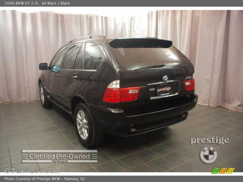 Jet Black / Black 2006 BMW X5 3.0i