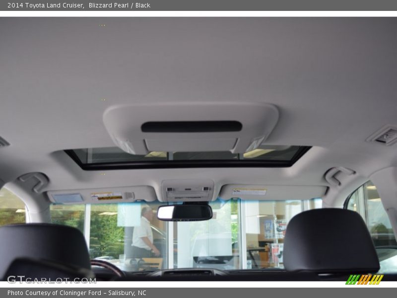 Blizzard Pearl / Black 2014 Toyota Land Cruiser