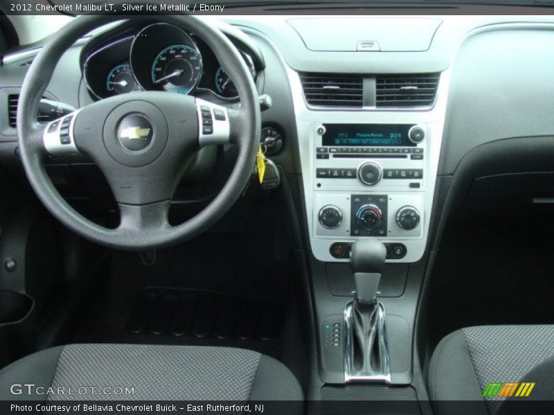 Silver Ice Metallic / Ebony 2012 Chevrolet Malibu LT
