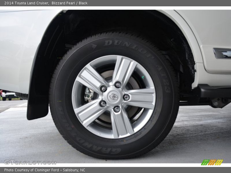 Blizzard Pearl / Black 2014 Toyota Land Cruiser
