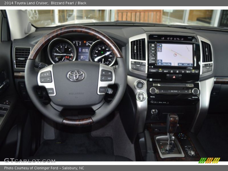 Blizzard Pearl / Black 2014 Toyota Land Cruiser