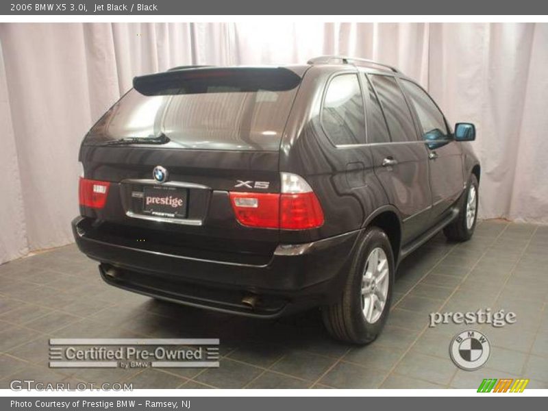 Jet Black / Black 2006 BMW X5 3.0i