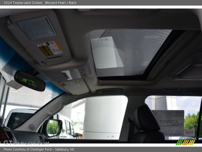 Blizzard Pearl / Black 2014 Toyota Land Cruiser