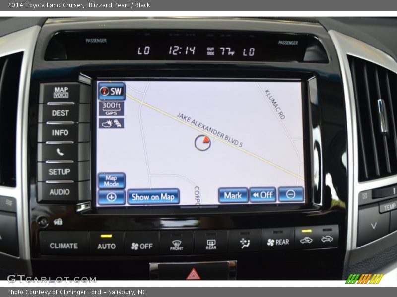 Blizzard Pearl / Black 2014 Toyota Land Cruiser