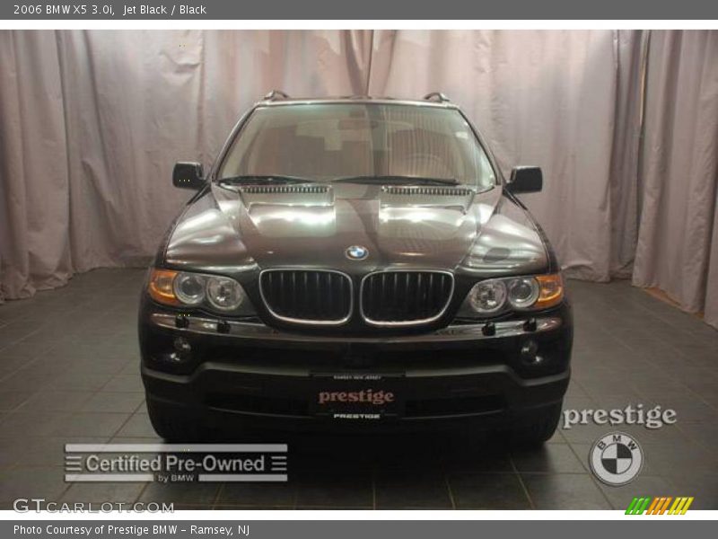 Jet Black / Black 2006 BMW X5 3.0i