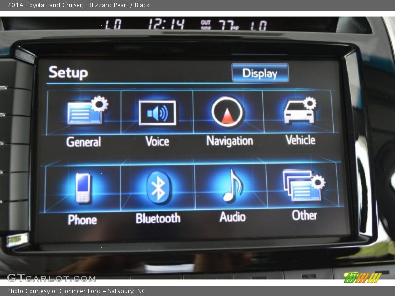Blizzard Pearl / Black 2014 Toyota Land Cruiser