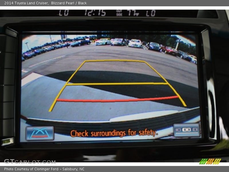 Blizzard Pearl / Black 2014 Toyota Land Cruiser