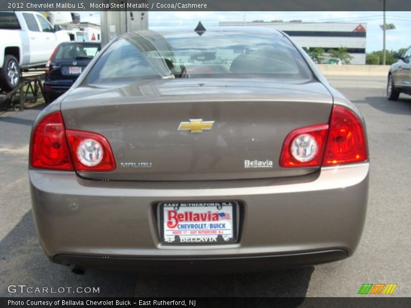 Mocha Steel Metallic / Cocoa/Cashmere 2012 Chevrolet Malibu LS