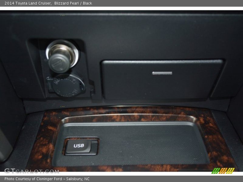 Blizzard Pearl / Black 2014 Toyota Land Cruiser