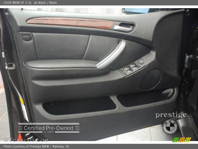 Jet Black / Black 2006 BMW X5 3.0i