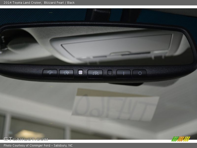 Blizzard Pearl / Black 2014 Toyota Land Cruiser