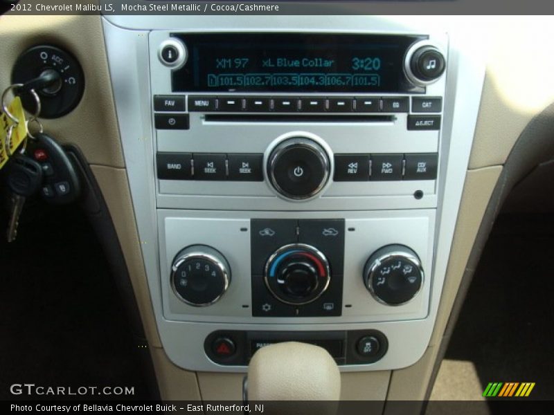 Mocha Steel Metallic / Cocoa/Cashmere 2012 Chevrolet Malibu LS