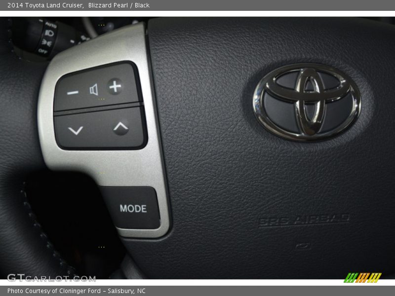 Blizzard Pearl / Black 2014 Toyota Land Cruiser