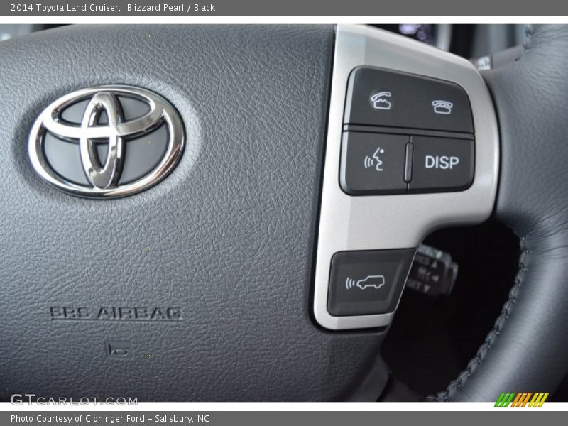Blizzard Pearl / Black 2014 Toyota Land Cruiser