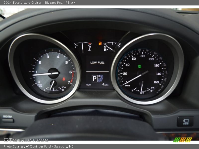 Blizzard Pearl / Black 2014 Toyota Land Cruiser