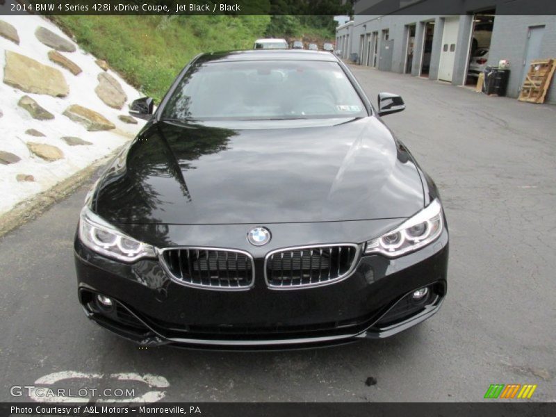 Jet Black / Black 2014 BMW 4 Series 428i xDrive Coupe