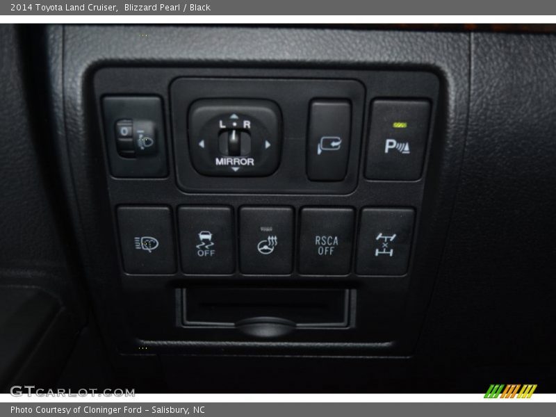 Blizzard Pearl / Black 2014 Toyota Land Cruiser