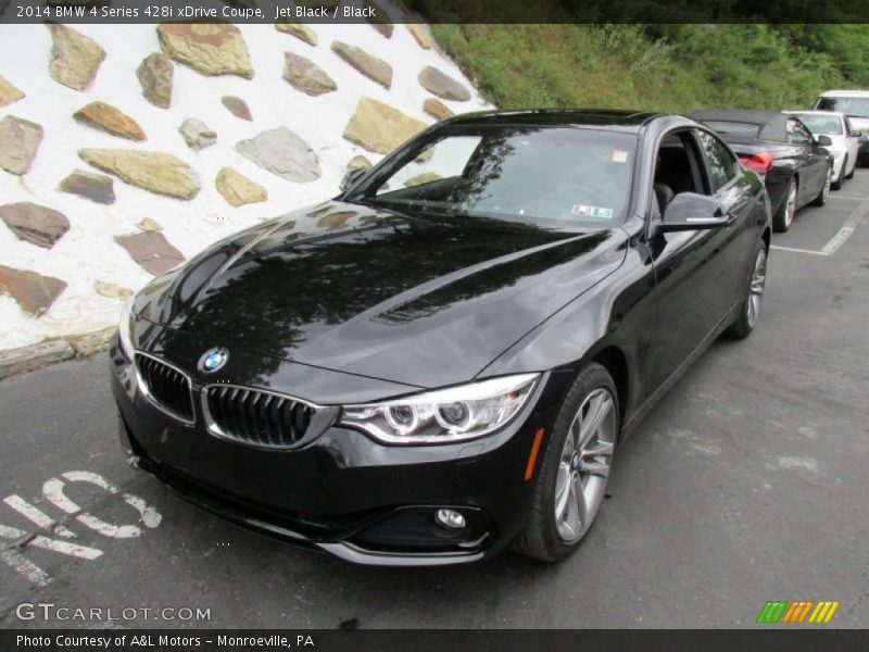 Jet Black / Black 2014 BMW 4 Series 428i xDrive Coupe