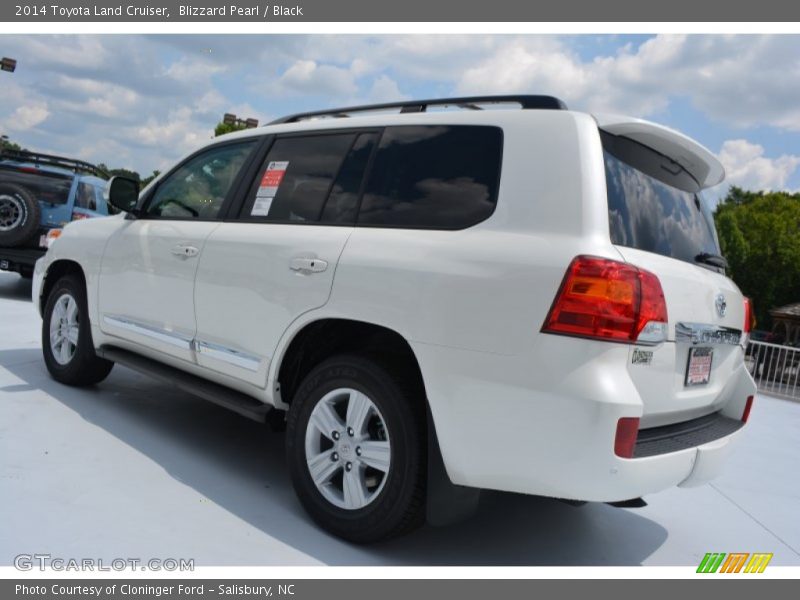 Blizzard Pearl / Black 2014 Toyota Land Cruiser