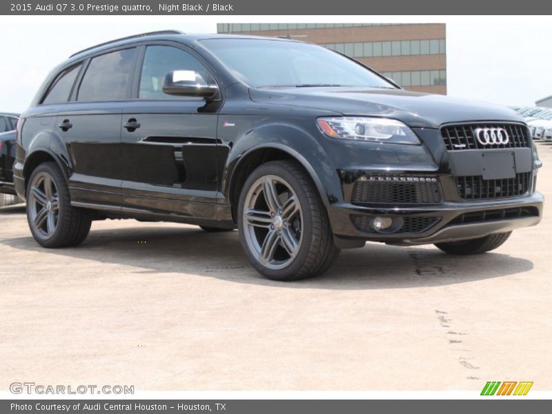 Night Black / Black 2015 Audi Q7 3.0 Prestige quattro