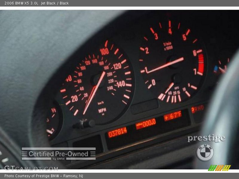 Jet Black / Black 2006 BMW X5 3.0i