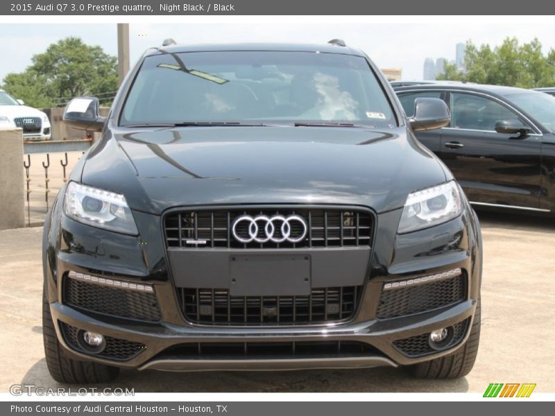 Night Black / Black 2015 Audi Q7 3.0 Prestige quattro