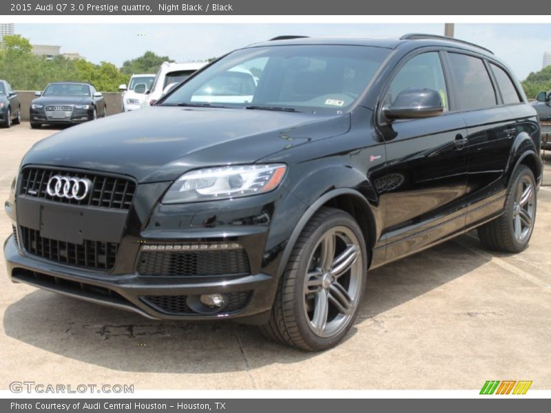 Night Black / Black 2015 Audi Q7 3.0 Prestige quattro