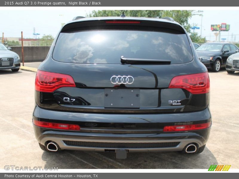 Night Black / Black 2015 Audi Q7 3.0 Prestige quattro