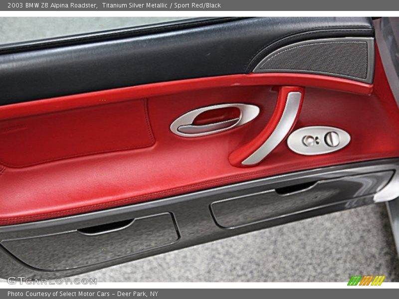 Door Panel of 2003 Z8 Alpina Roadster