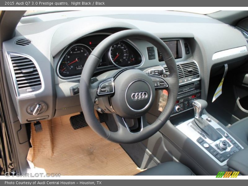 Night Black / Black 2015 Audi Q7 3.0 Prestige quattro