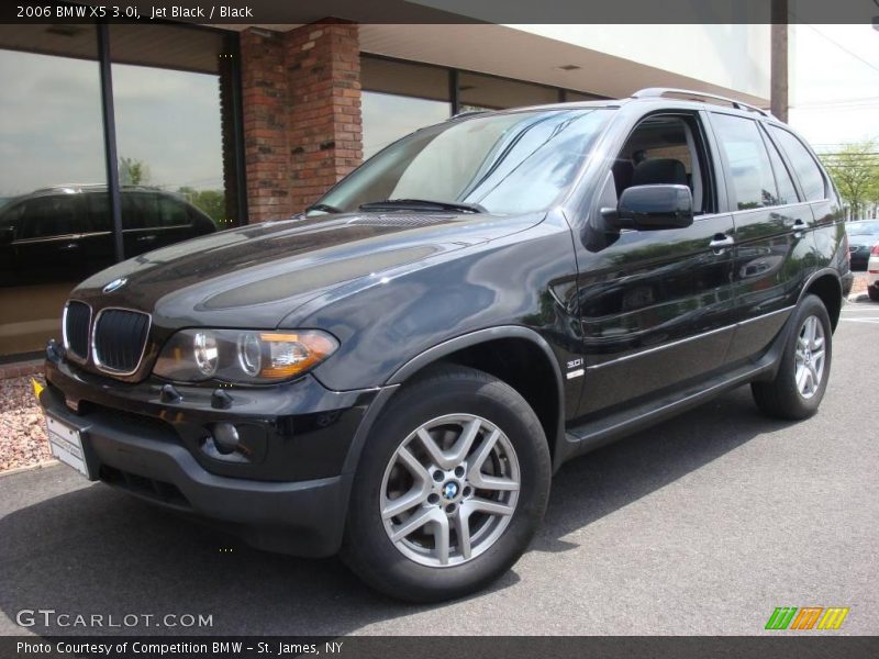 Jet Black / Black 2006 BMW X5 3.0i