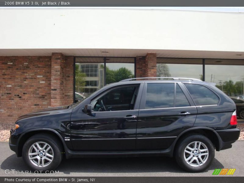 Jet Black / Black 2006 BMW X5 3.0i