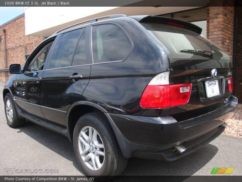 Jet Black / Black 2006 BMW X5 3.0i