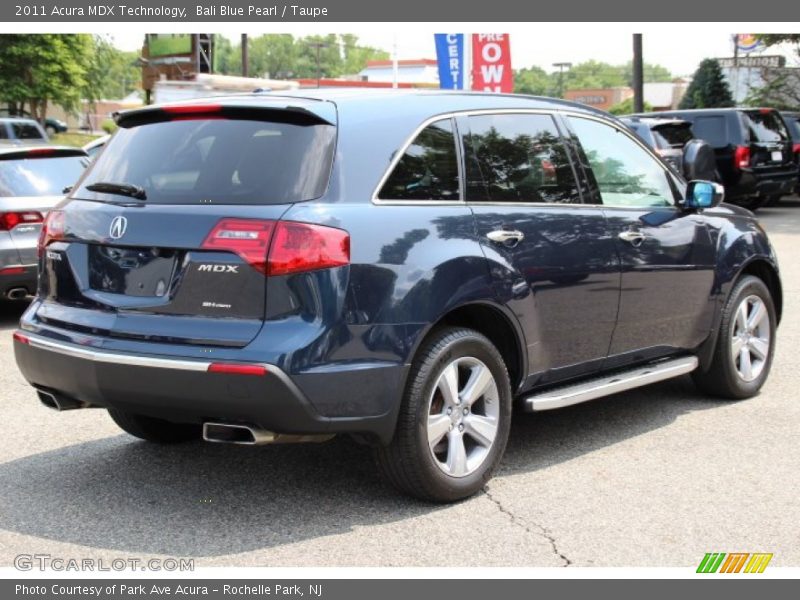 Bali Blue Pearl / Taupe 2011 Acura MDX Technology