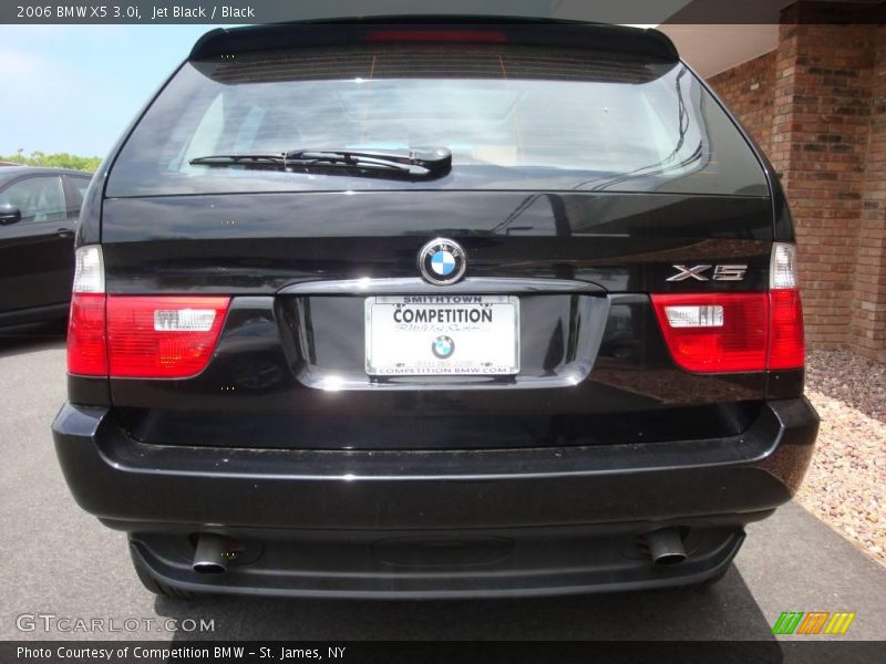 Jet Black / Black 2006 BMW X5 3.0i