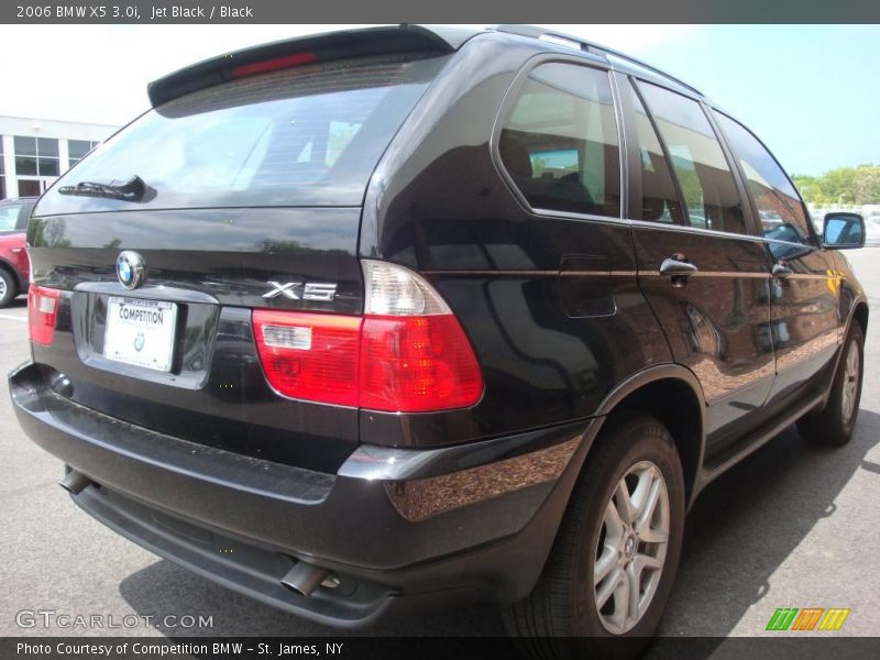 Jet Black / Black 2006 BMW X5 3.0i