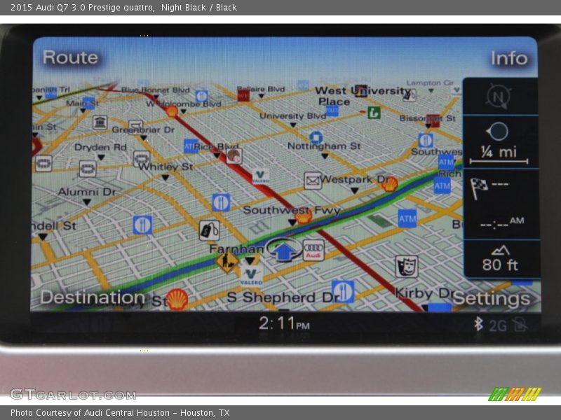 Night Black / Black 2015 Audi Q7 3.0 Prestige quattro