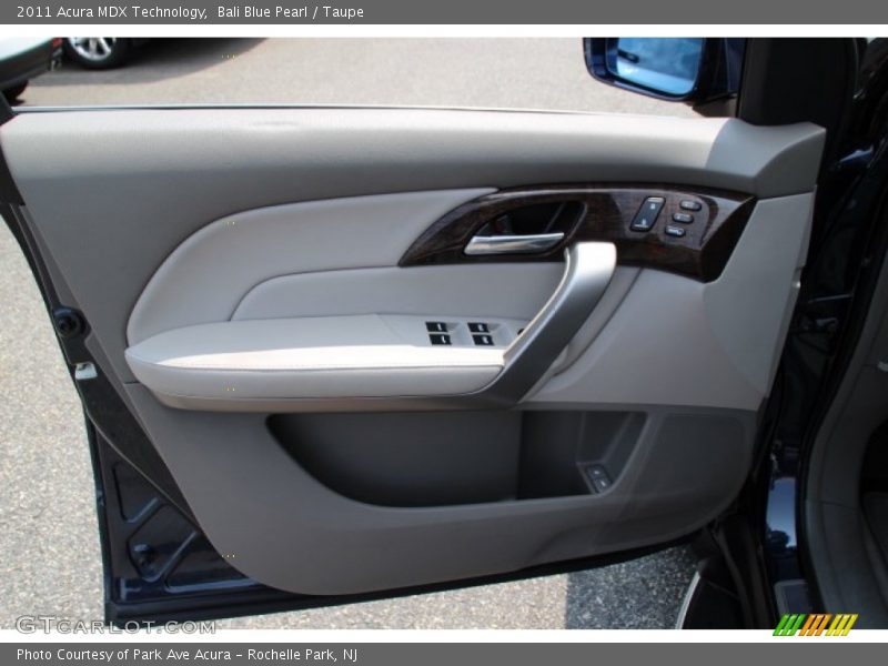 Bali Blue Pearl / Taupe 2011 Acura MDX Technology